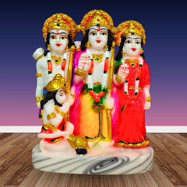 Shree Ram Darbar Idol for Home Mandir, Office & Spiritual Gifting