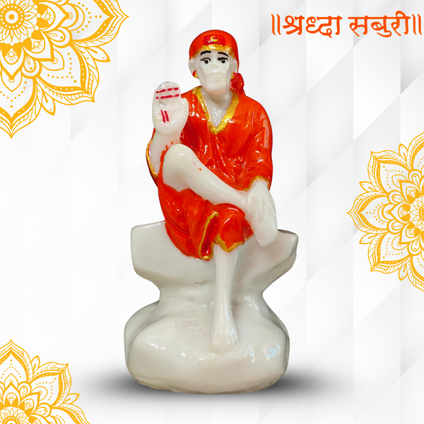 Sai Ram Idol for Home Mandir, Car Dashboard & Office