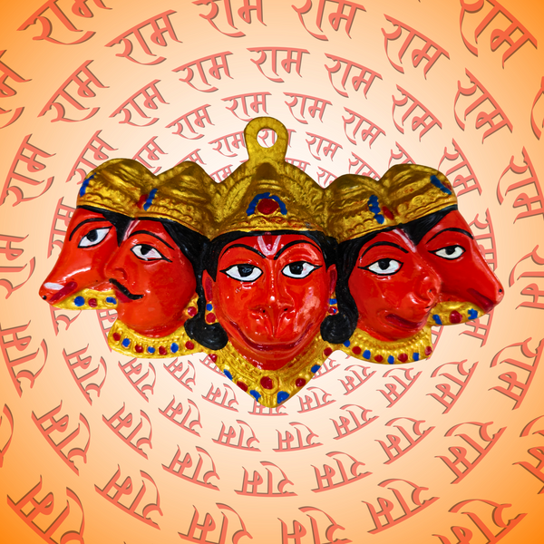Panchmukhi Hanuman Idol | Decorative Murti for Home, Office & Temple