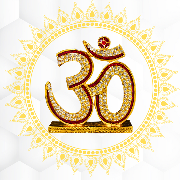 Om Symbol Idol | Spiritual Decor for Home, Office & Car Dashboard