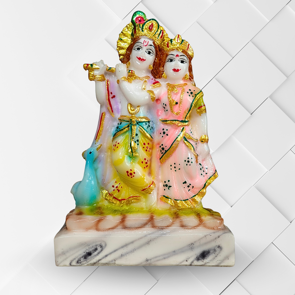 Radha Krishna Idol for Home Mandir, Office & Spiritual Gifting
