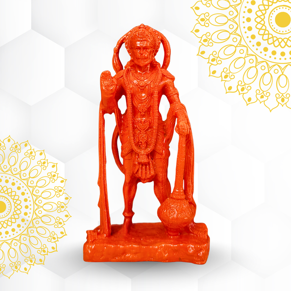 King of Sarangpur Hanuman Idol | Murti for Car Dashboard, Home & Office
