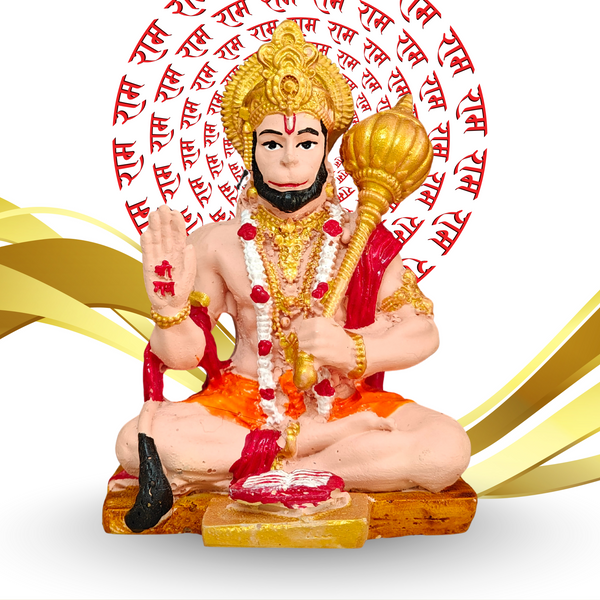 Hanuman Ashirwad Idol for Car Dashboard, Home, Office & Gifting