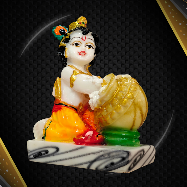 Bal Krishna Idol for Home Mandir, Office & Gifting