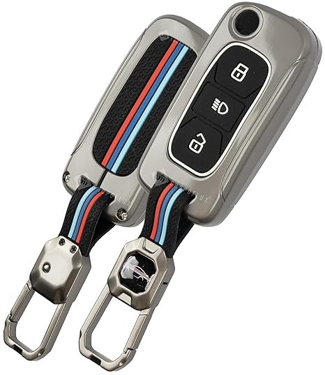 FolksKulture-Tata- Harrier | Punch | Tigor | Bolt | Nexon | Hexa | Zest | Tiago Flip Key (3 Button Flip Key)