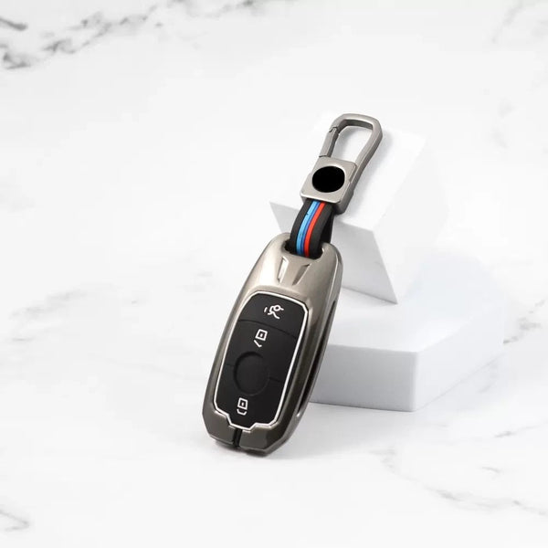 FolksKulture-Benz Car Key Cover Compatibility: Fit for Mercedes Benz GL Series | S – Class | C – Class | M – Class (3 Button Smart key)