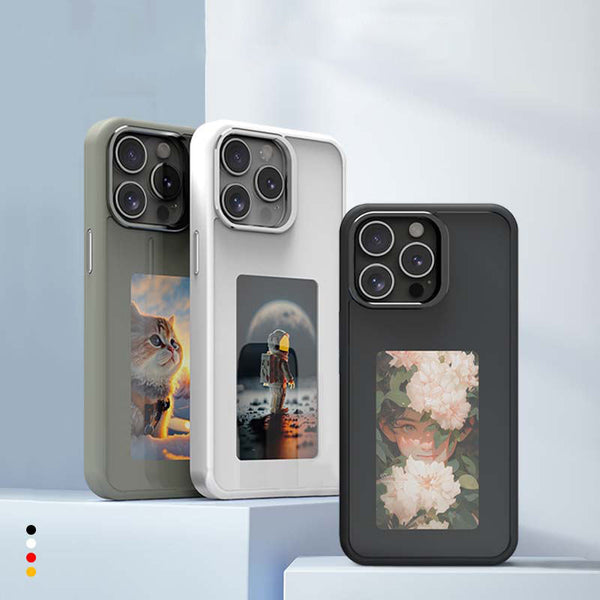 New Smart DIY Magic iPhone Cover E Ink Technology - NFC Enabled