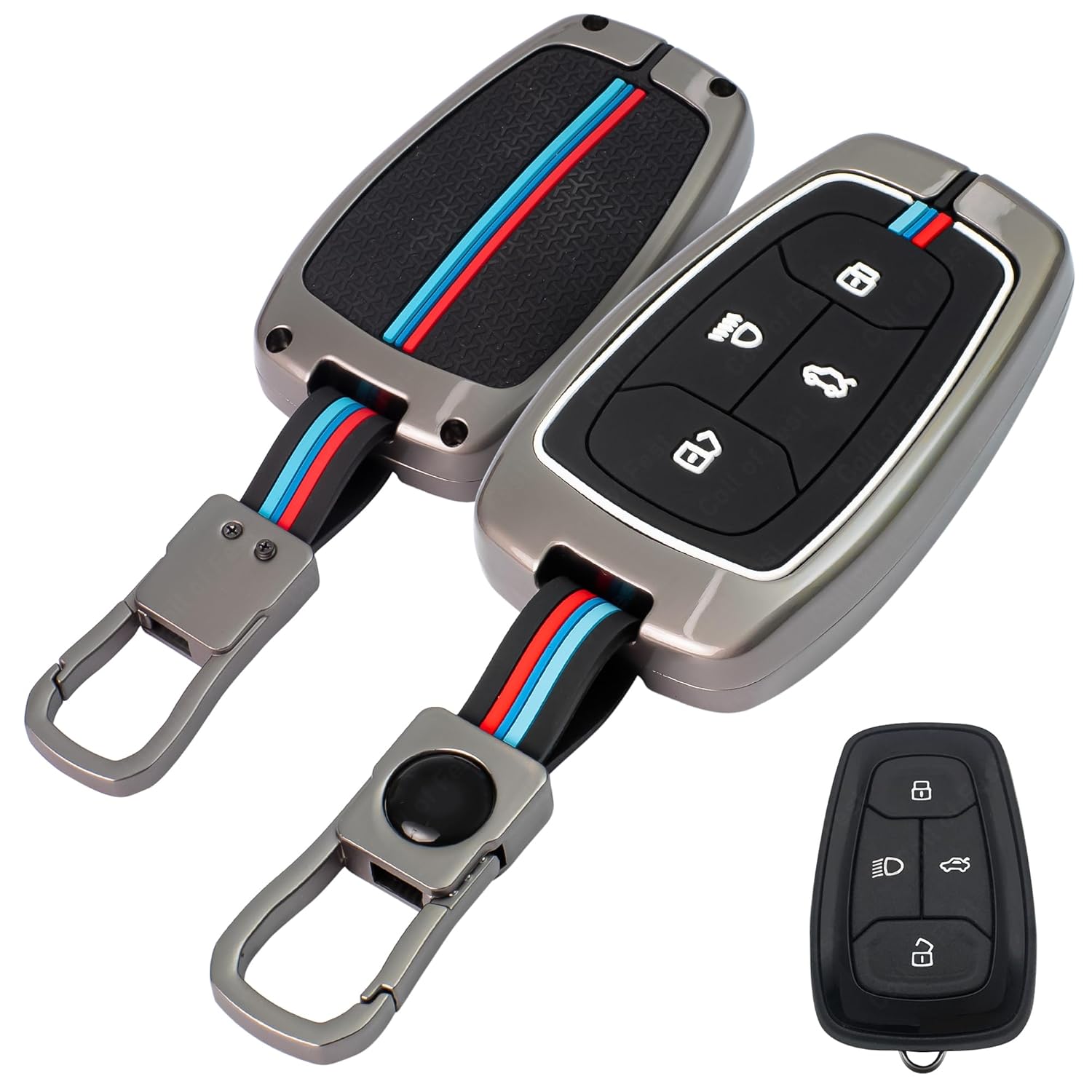 Tata Smart Key Cover – 4 Button Case for Altroz, Punch, Tiago, Nexon ...